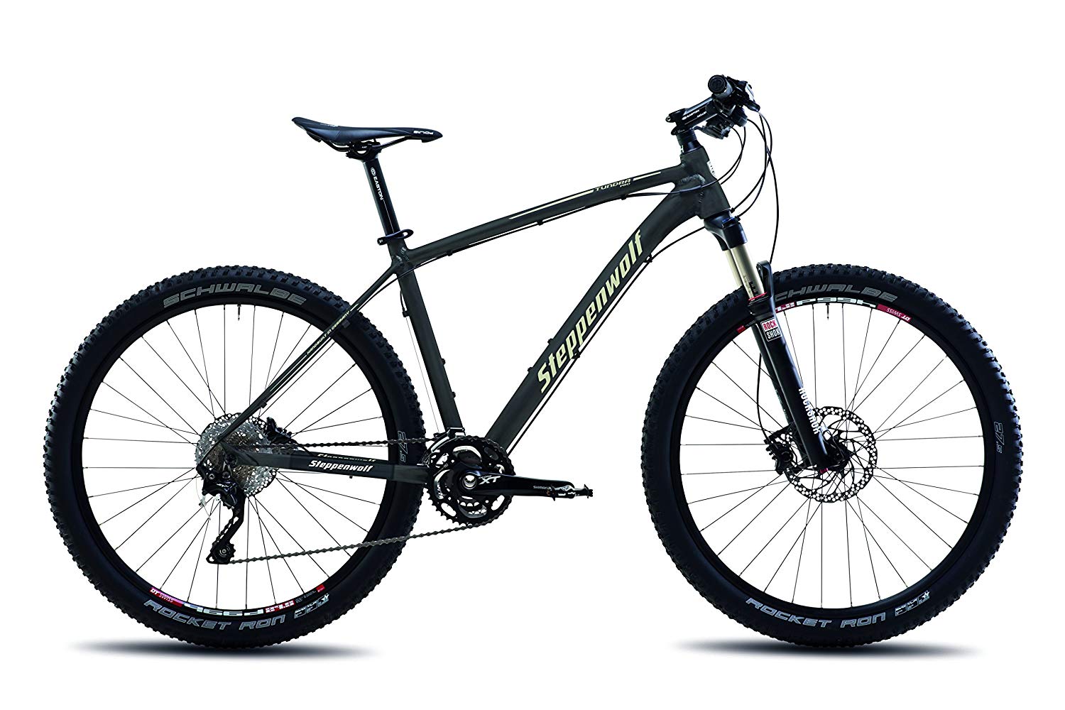 Weight of a Carbon Mountain Bike vs. Aluminum: Image of Steppenwolf high-speed downhill