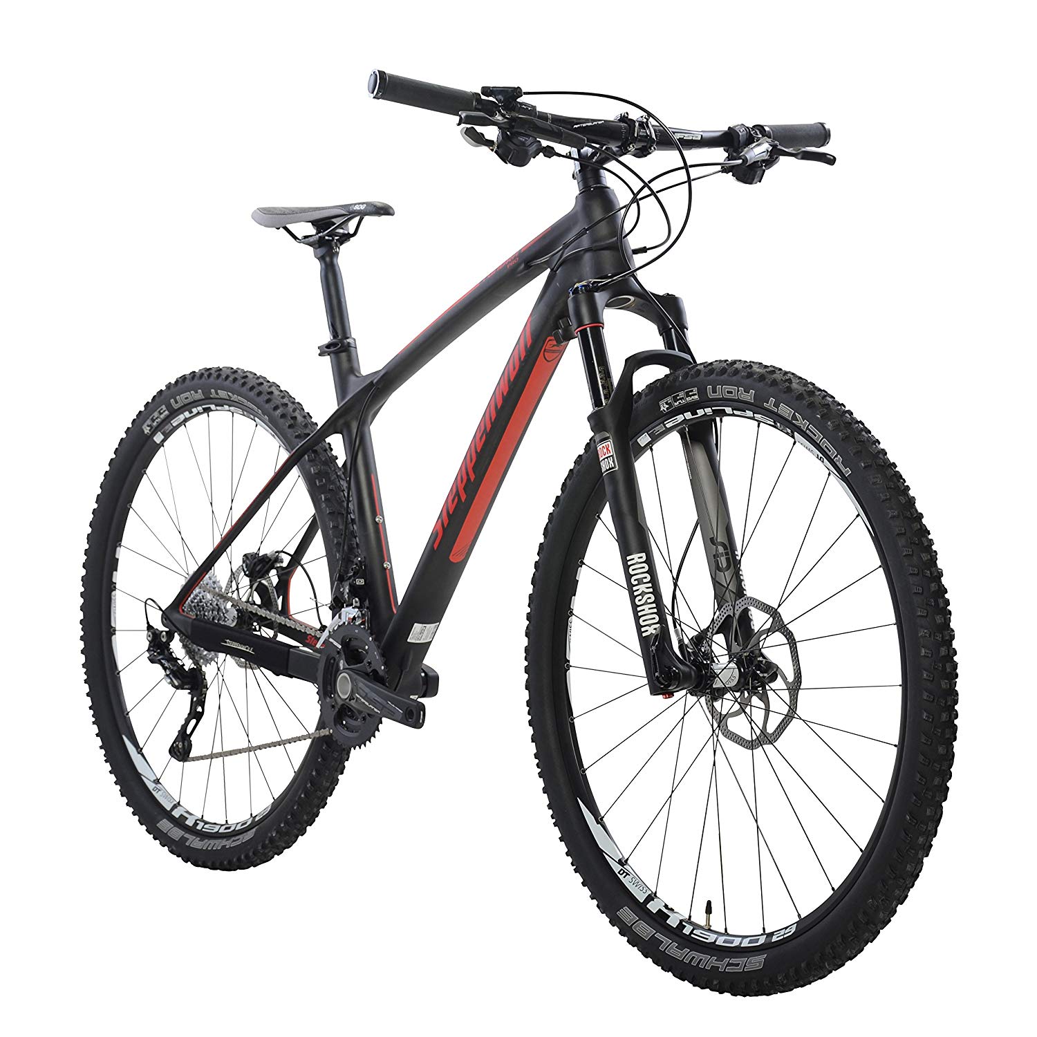 Weight of a Carbon Mountain Bike vs. Aluminum: Image of Steppenwolf 22.4 lb mountain bike