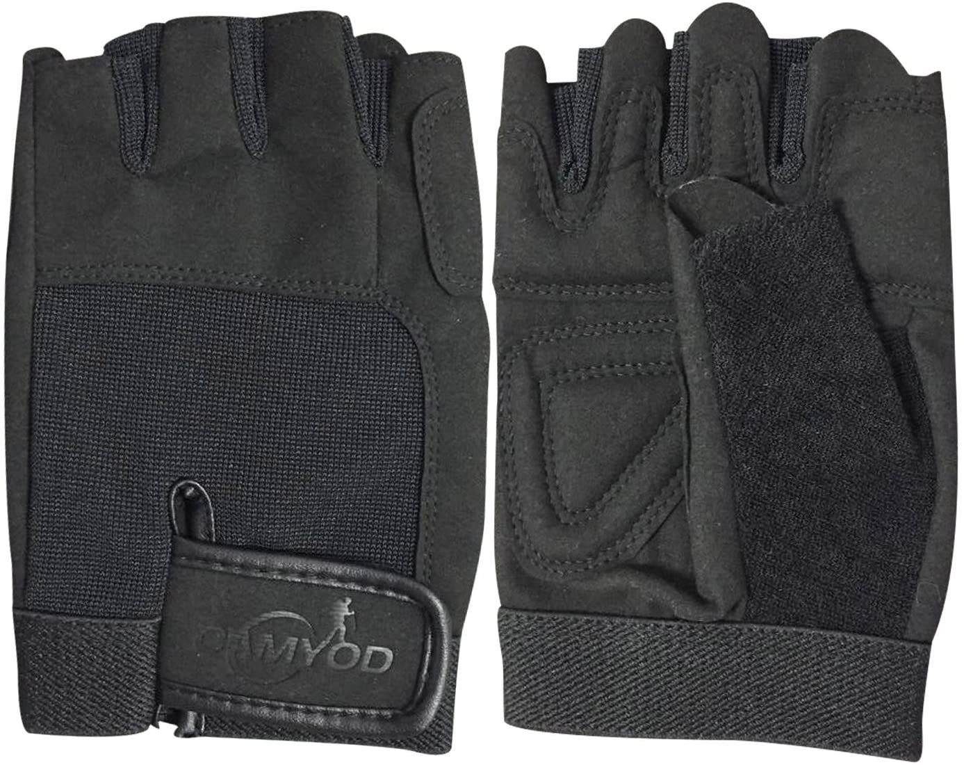 Choose mountain bike gloves with grip that are made of synthetic leather as this material is water and windproof.