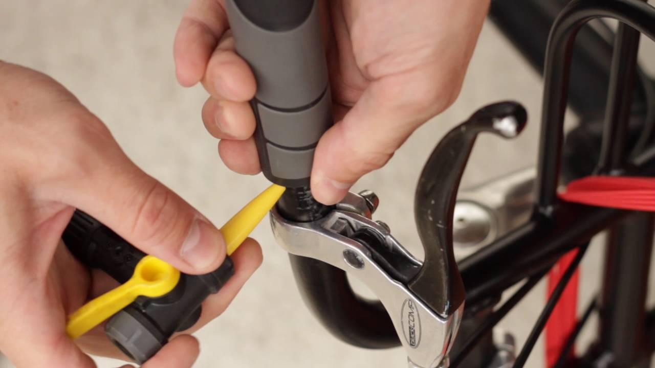 Removing mountain bike handle bar grips to clean a grip shifter that’s stuck.