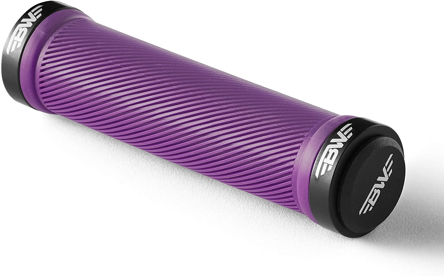 Ribbed mountain bike grips allow for movement of air between the grip and your palm providing better grip for sweaty hands.