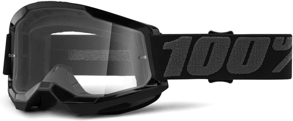 For optimum eye protection wear goggles like these that won’t loosen or fall off easily.