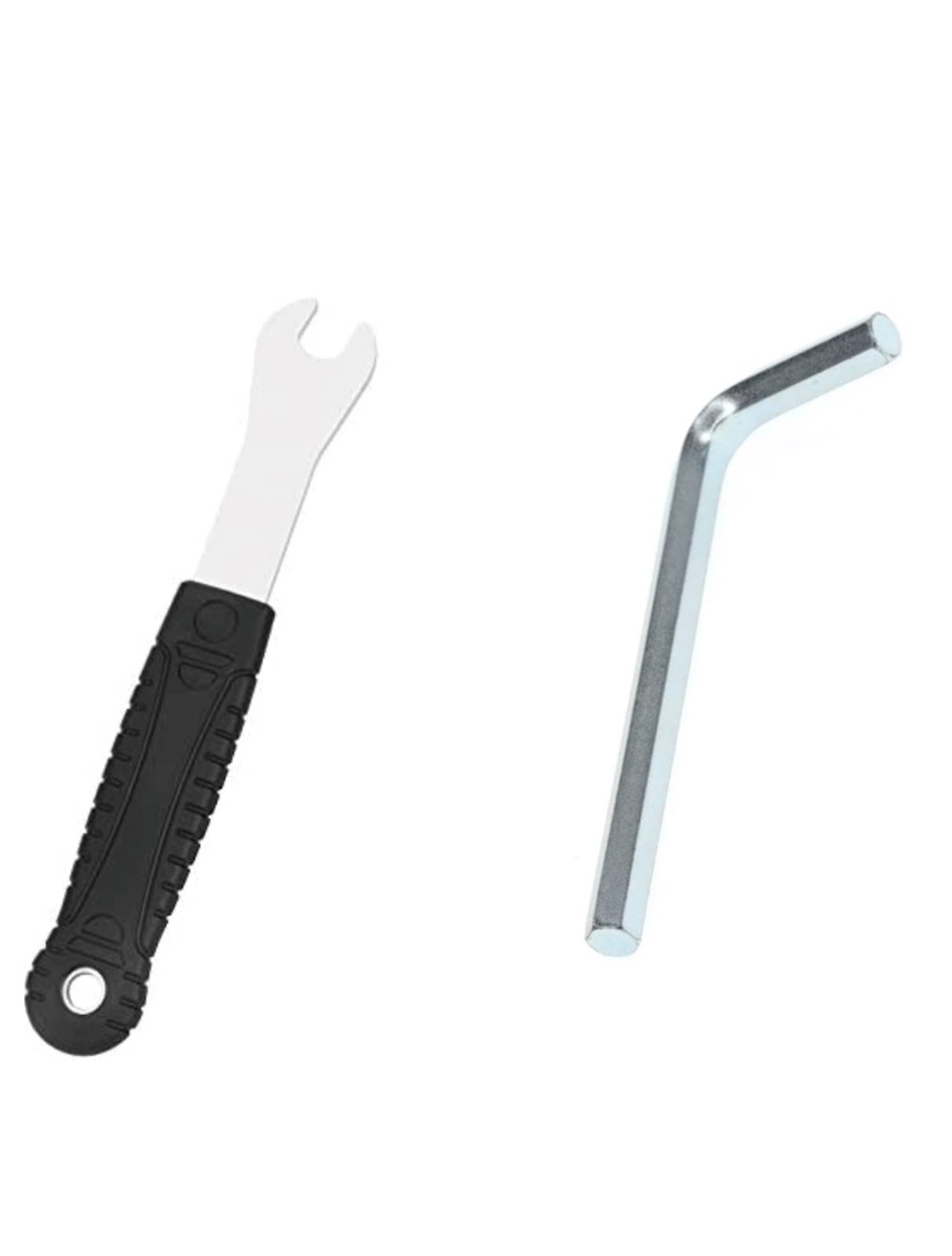 To remove mountain bike pedals you will need either one of these tools depending on the actual pedals.