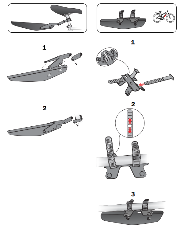 Adding spacers to the front fender reduces the fender offset.