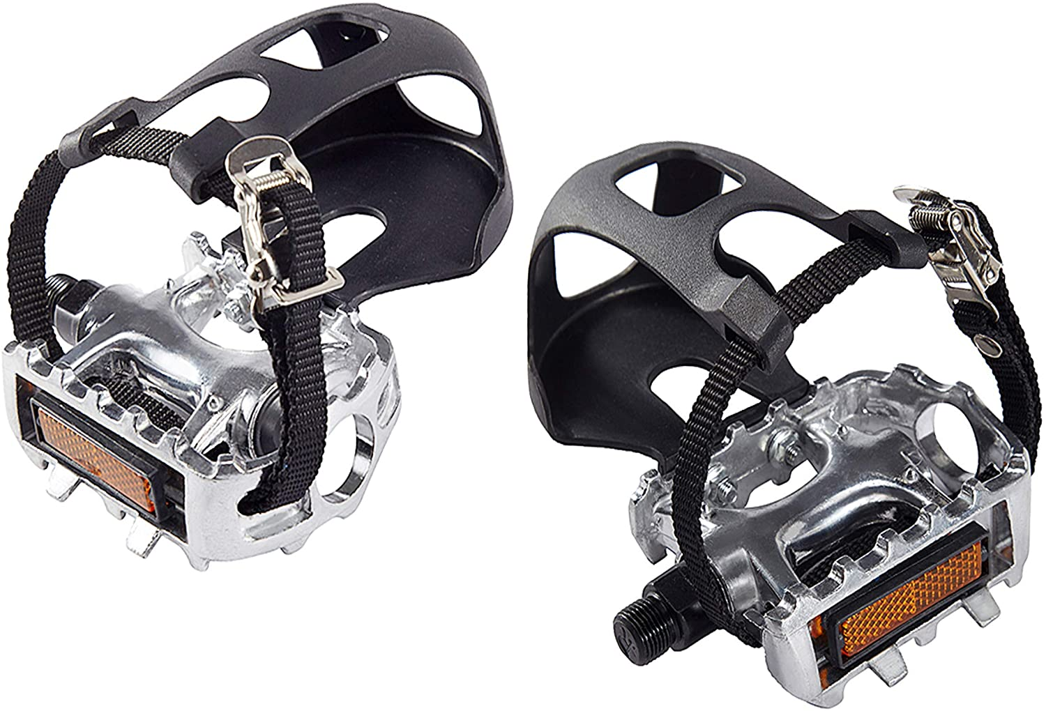 Bike toe cages cheap