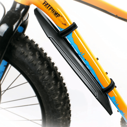 Mountain bike fenders come in different shapes and sizes and the offset can be adjusted for optimal protection.