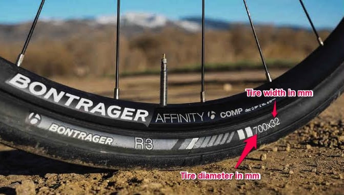 Check the walls of your tires for their size so that you can match the correct mountain bike fender width with them.