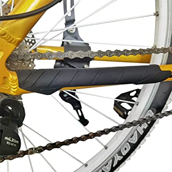 A sure way to stop your mountain bike chain from hitting the bike's frame is by installing a chain stay protector.