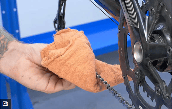 Make sure that you remove all the excess lubricant by using a soft lint-free cloth to wipe it off.