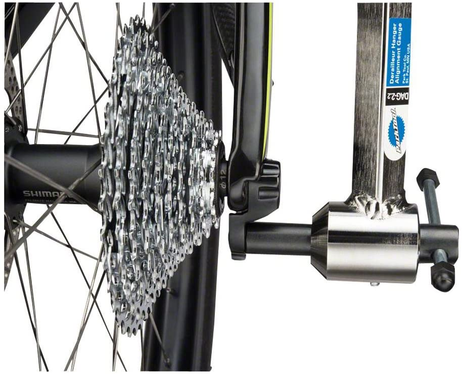 If your rear derailleur is not properly aligned it could result in your mountain bike chain jumping gears.