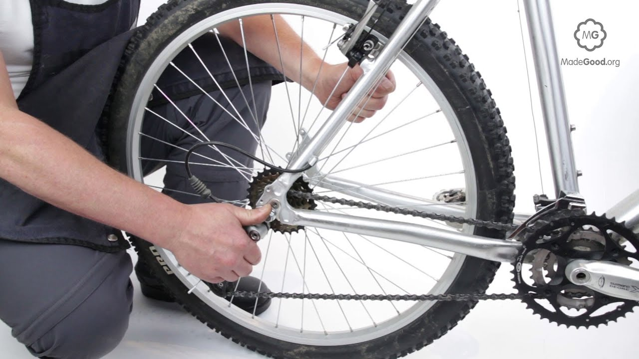 mountain bike back wheel