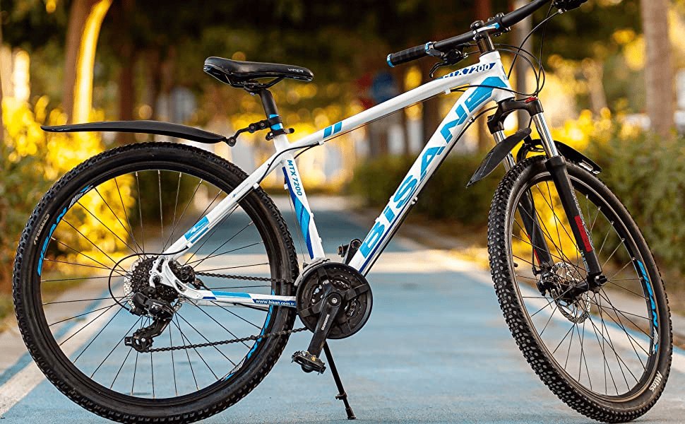 Front and rear fenders on your mountain bike will ensure that your bike has less wear and tear and that you stay clean and safe on your cycling adventures.