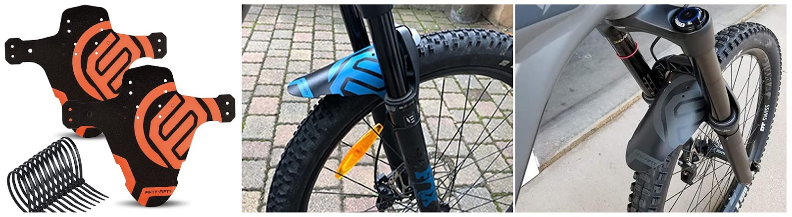 Install micro guards onto your mountain bike if you don’t need a lot of protection from mud and water and you don’t want to spend too much money on your guards.