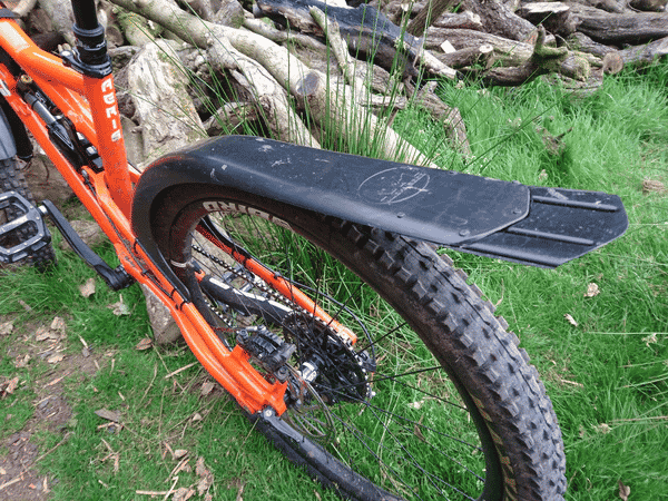 Make sure that your mountain bike fender extension is compatible with the fender on your bike.