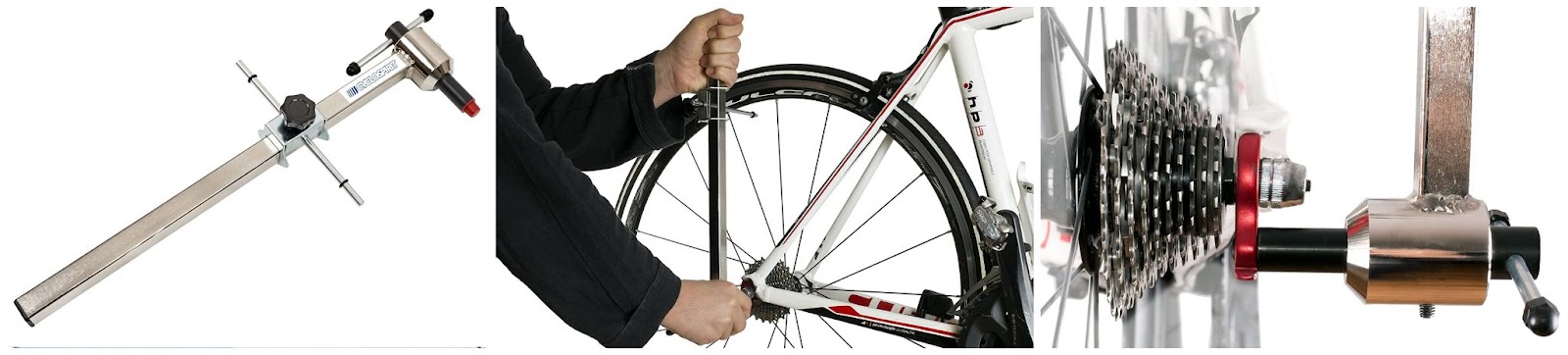 A derailleur alignment gauge is not an essential part of your mountain bike tool kit but could be useful if you have been involved in a collision.