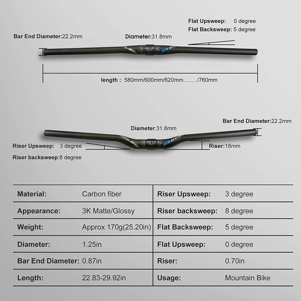 Flat bars provide more stability and better steering on rough terrain vs. drop bars.