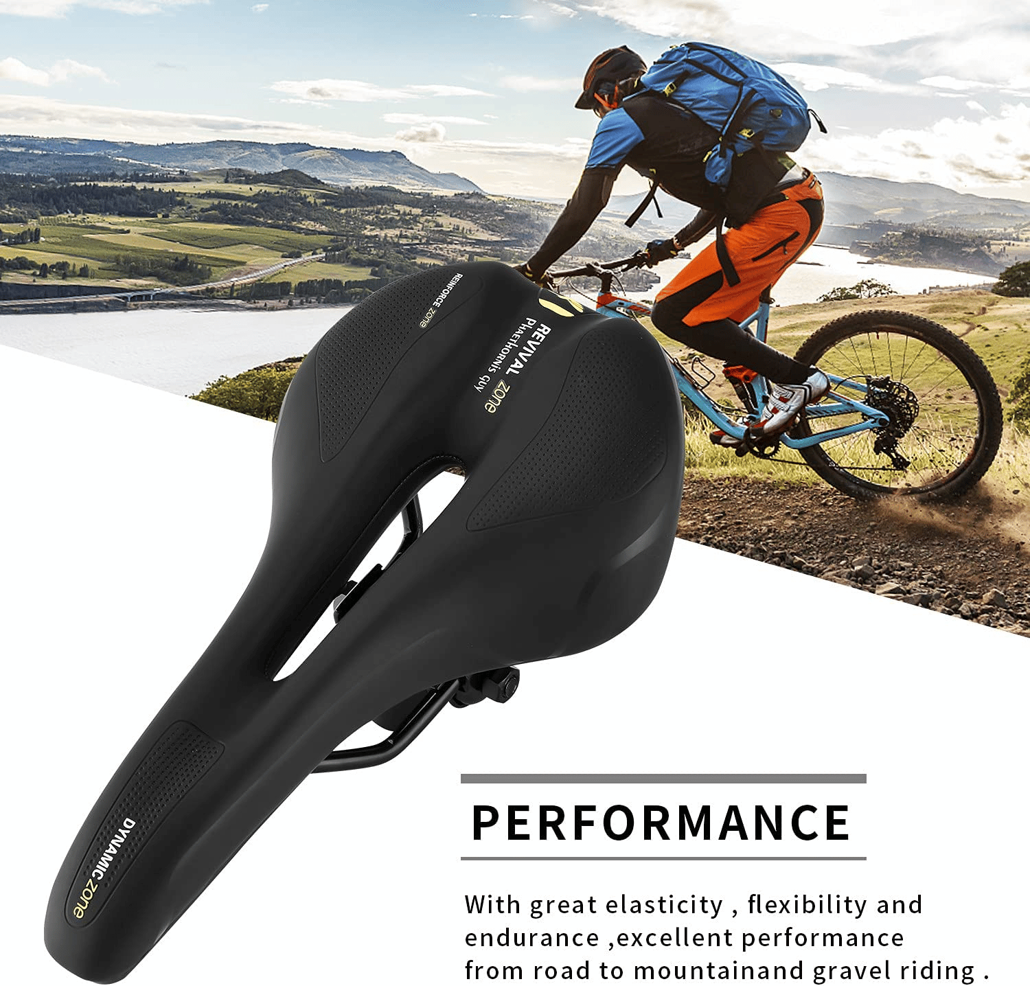 Mountain bike seats have more elsticity, flexibility, and endurance than trekking seats.