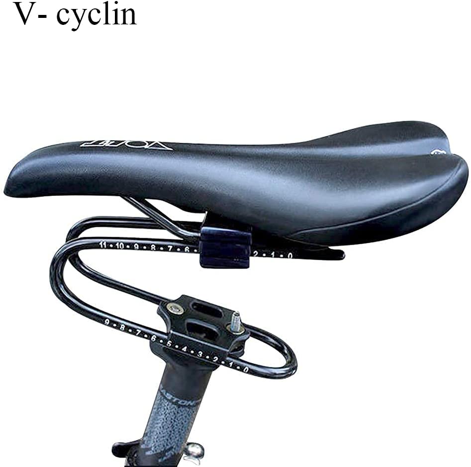 Your mountain bike seat will need shockabsorbers like this as opposed to trekking bike seats that don’t really need them as much.