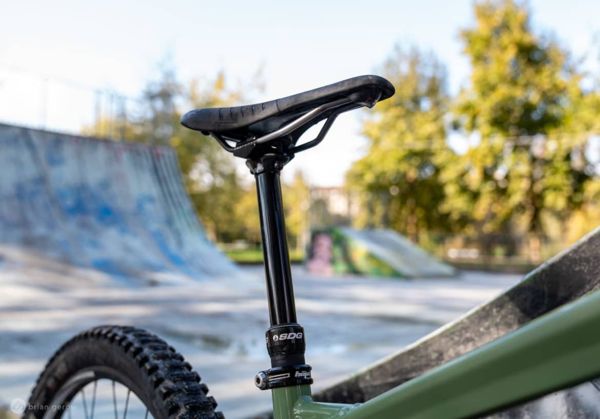 Make sure that you tighten the seat clamp to the proper torque specification when repairing your mountain bike seat dropper.