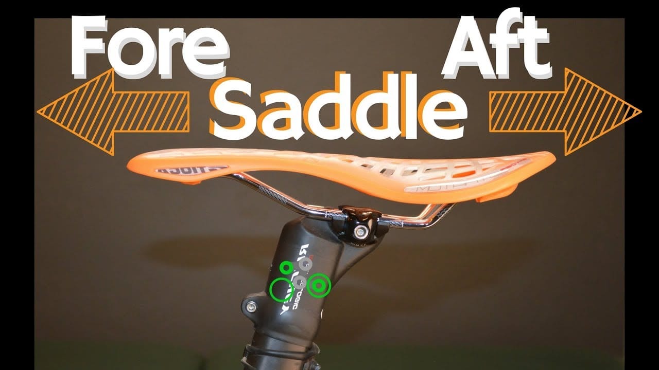 You must adjust your mountain bike saddle to have the right ‘fore-aft’ position to ensure that you are comfortable while cycling.