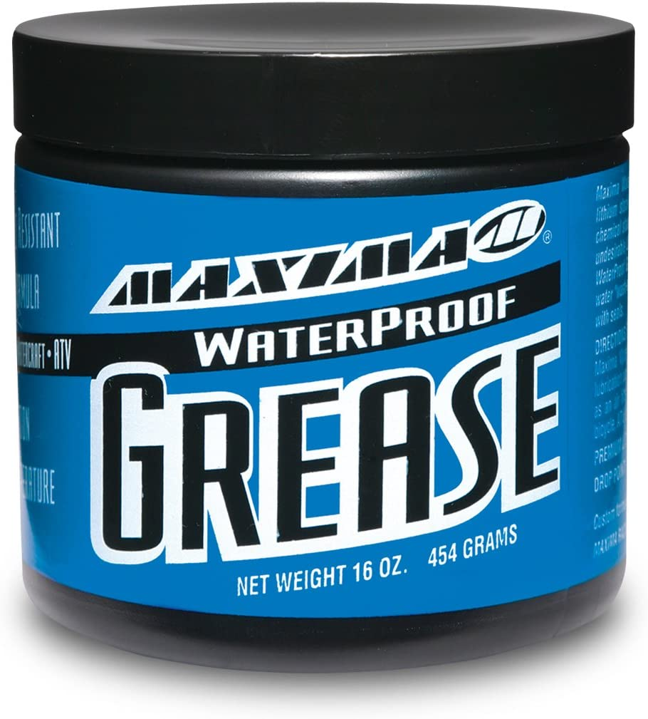 Waterproof household grease is suitable to use as a temporary alternative for mountain bike chain lube.