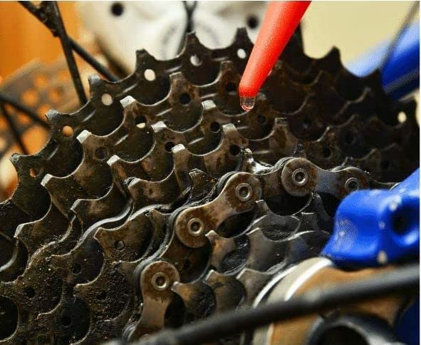 Machine oils really do coat all the components of a mountain bike chain well making it a great alternative for chain lube.