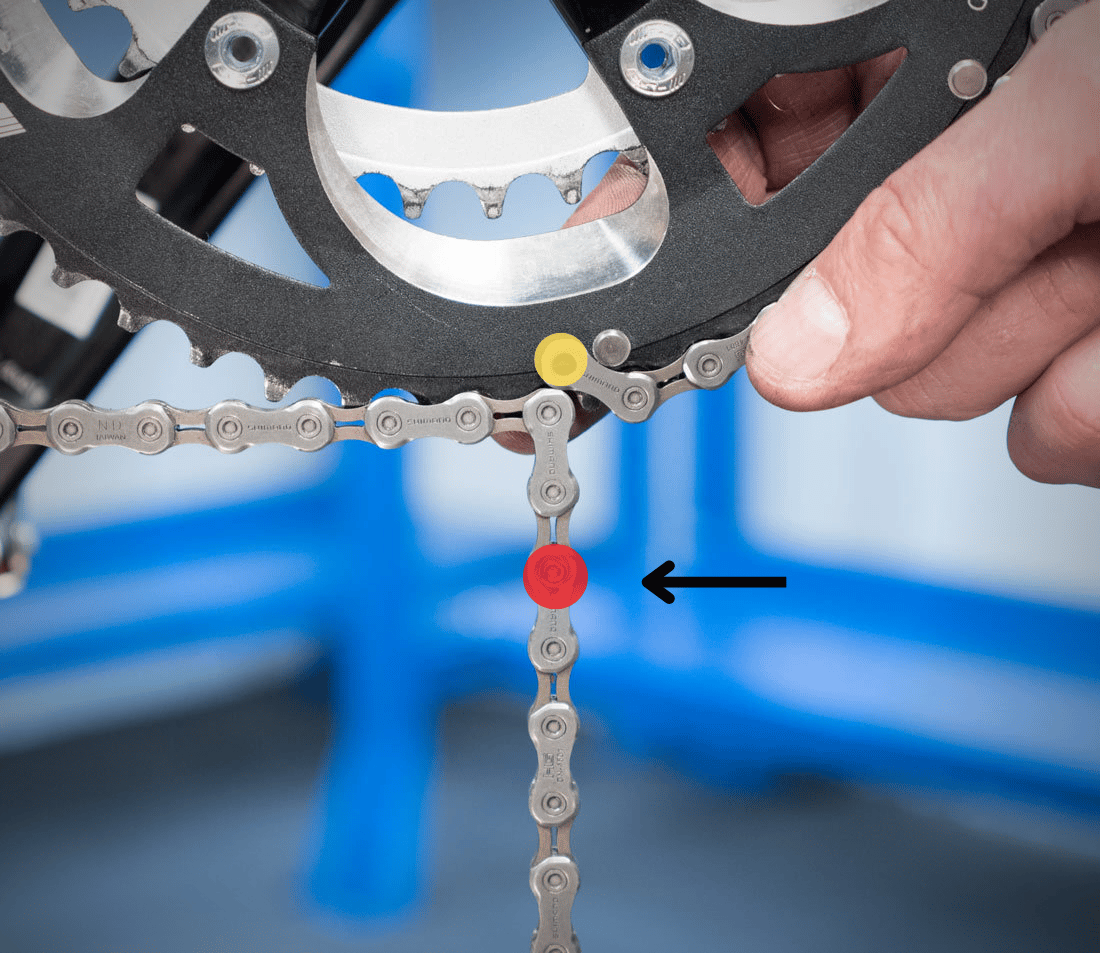 When you are ready to connect your new mountain bike chain make sure that you leave enough length for suitable slack when changing gears.