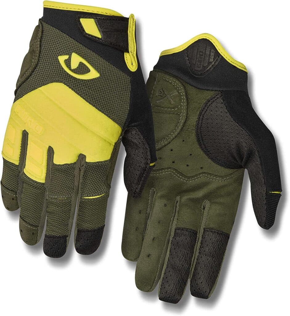 Good gloves are an essential accessory for being able to grip the handlebar of a mountain bike while riding.