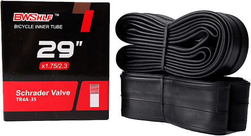 Your mountain bike essential accessories kit should really include a replacement inner tube.